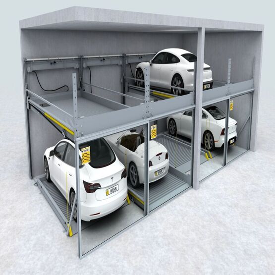 Système semi-automatique de stationnement pour automobiles | COMBILIFT 552