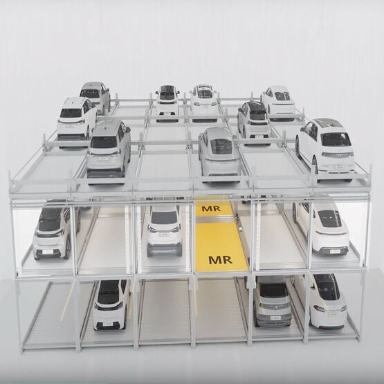  Système semi-automatique de stationnement pour automobiles | COMBILIFT 552 - HIGH PARK