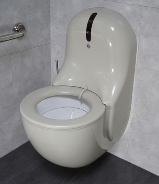  WC autonettoyant suspendu sur bâti-support | Hygiseat Design - Abattant WC