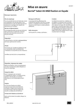 Garde-corps de sécurité pour toitures-terrasses inaccessibles | Barrial