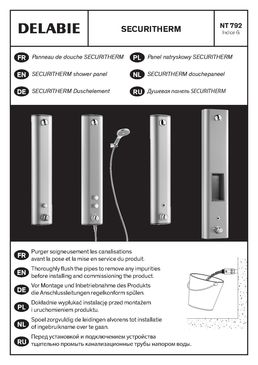 Panneaux de douche SECURITHERM électronique | Réf. 792400 - 792410