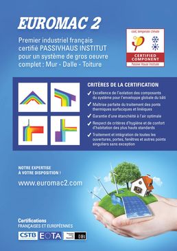 Système constructif global en PSE armé haute performance thermique | Solution globale de construction Mur - Dalle - Toiture