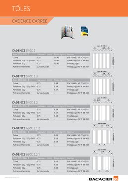 Bardage acier aléatoire en 12 profils (10 Profils Collection et 2 profils XL) et 4 largeurs différentes | Cadence Carré 