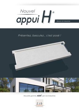 Appui de fenêtre – Gamme Siel | Appui de fenêtre H