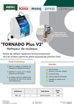 Nettoyeur de rouleaux | Tornado Plus