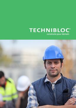 Bloc béton à joints minces avec modules  | Technibloc