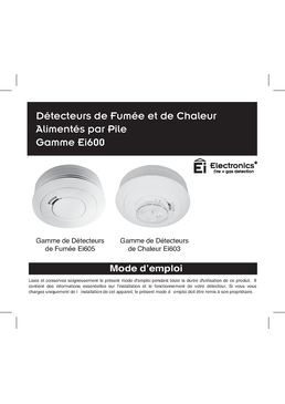 Détecteur optique de fumée | Ei 605