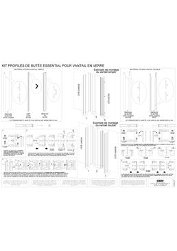 Porte en verre Scrigno pour Essential