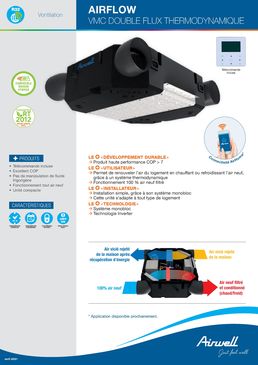 VMC double flux thermodynamique | AIRFLOW 