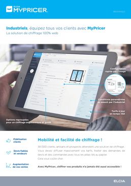 Application Web pour professionnels de la menuiserie | My Pricer