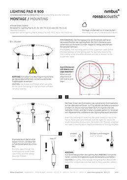 Luminaire LED acoustique absorbant le son | Häfele + Nimbus Lighting Pad 