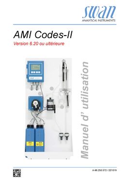 Colorimètre de process pour mesures de concentration d’oxydants | AMI Codes II