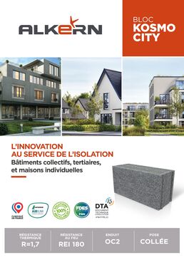 Bloc béton isolant pour logement collectif | Kosmo City