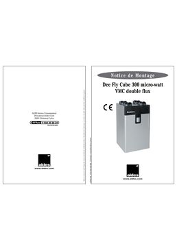 Ventilation double flux avec échangeur | DF Cube micro-watt