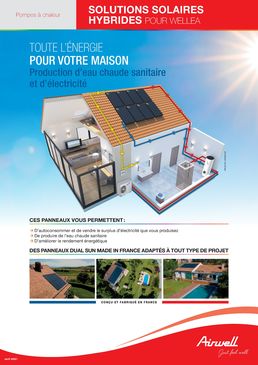 Solution solaire hybride pour gamme WELLEA | AIRWELL 