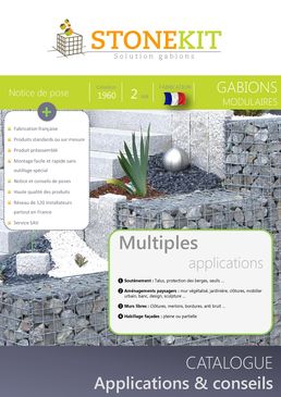 Gabions modulaires en panneaux treillis électro-soudés | Gabions modulaires