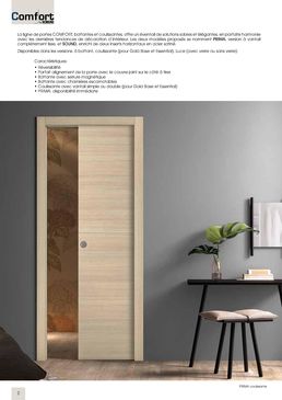 Portes d’intérieur battantes en bois | Gamme Comfort 