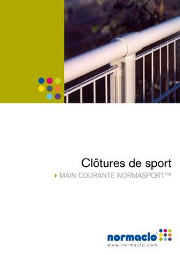 Main courante pour clôtures sportives | Normasport