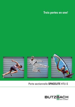 Porte sectionnelle verticale  | SPACELITE HTU