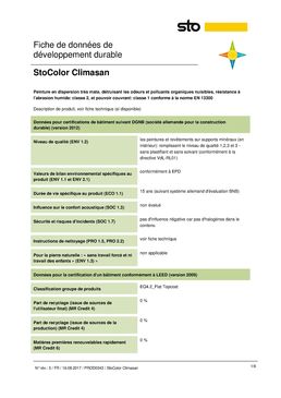 Peinture intérieure détruisant odeurs et polluants nuisibles | StoColor Climasan