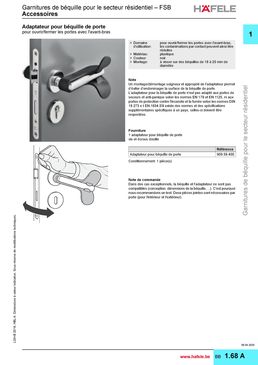 Adaptateur pour poignée de porte, anti-Covid19 anti-contaminations par contact ! |  909.59.400