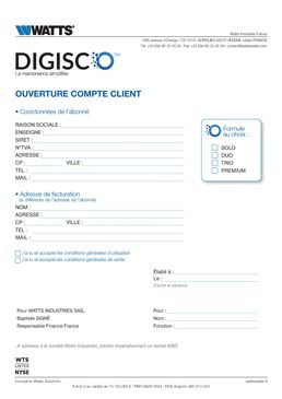 Application pour la maintenance à distance des dispositifs antipollution sur réseau d'eau potable | DIGISCO 