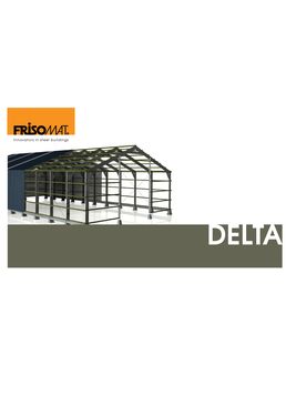 Hangar polyvalent à parois droites et toiture à deux pans | Delta