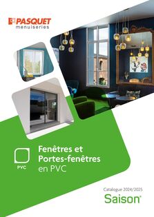 Fenêtres et Portes-fenêtres en PVC - Pasquet menuiseries