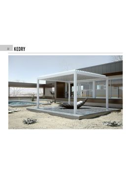 Pergola à lames orientables | Kedry PLUS