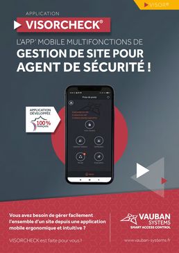 Application mobile multifonctions de gestion de site pour agent de sécurité | VISORCHECK