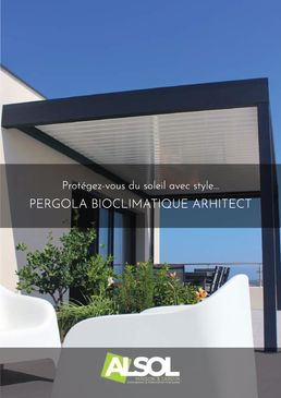 Pergola bioclimatique autoportée | Architect 