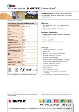 Isolation à fibres de bois par insufflation | GUTEX Thermofibre