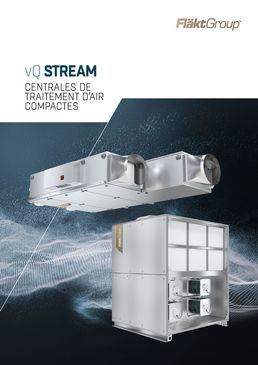 Centrale de traitement d'air compacte | Série vQ STREAM