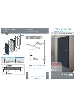 Porte sécurisée pour locaux techniques | Technica Carénée