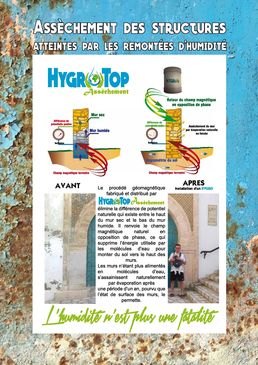 Traitement des murs humides par assèchement géomagnétique | HYGRO