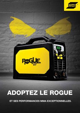 Poste à souder MMA, pour le soudage à électrode enrobée | ROGUE