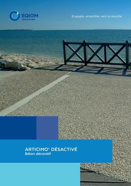 Béton de voirie à surface désactivée | ARTICIMO Désactivé