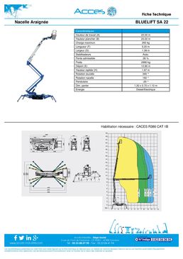 Nacelle araigné sur chenilles  | SA22