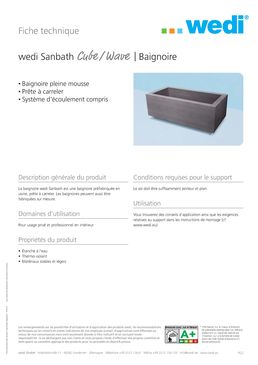 Eléments de salle de bains à carreler | Sanbath