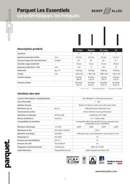 Parquet contrecollé - Les Essentiels | Terracotta