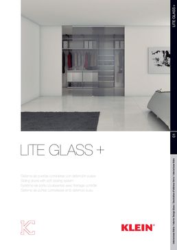 Système pour portes coulissantes | LITEGLASS+