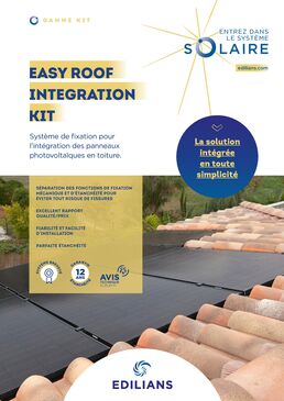 Système complet pour intégration PV en toiture | EASY ROOF INTEGRATION KIT