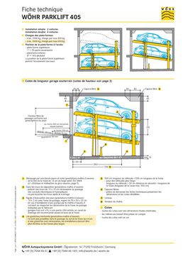 Système de parking mécanique pour automobiles | PARKLIFT 405