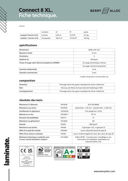 Revêtement de sols stratifié I Connect 8 (2/2)