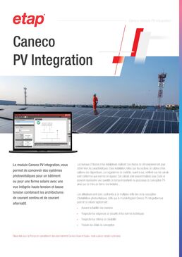 Caneco - Module PV Integration - Photovoltaïque