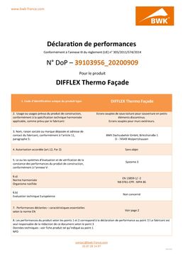 Ecran pare-pluie en polyester enduit | Difflex Thermo façade SK