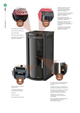 Poêle pellet à granulé avec technologie Air | ELEGANCE Glass  