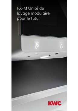 Station de lavage eau-savon-air pour montage mural | FXCD1001M 