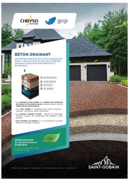 Gamme béton drainant - EasyDeco Drain