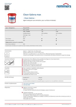 Compresse de déplombage et nettoyage pour extérieure